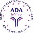 ADA Invivo Personenzertifizierter Sachverständiger für Kfz-Schäden und -Bewertung nach DIN EN ISO/IEC 17024